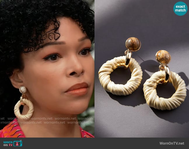 Portia's Anthropologie earrings Portia's Anthropologie earrings