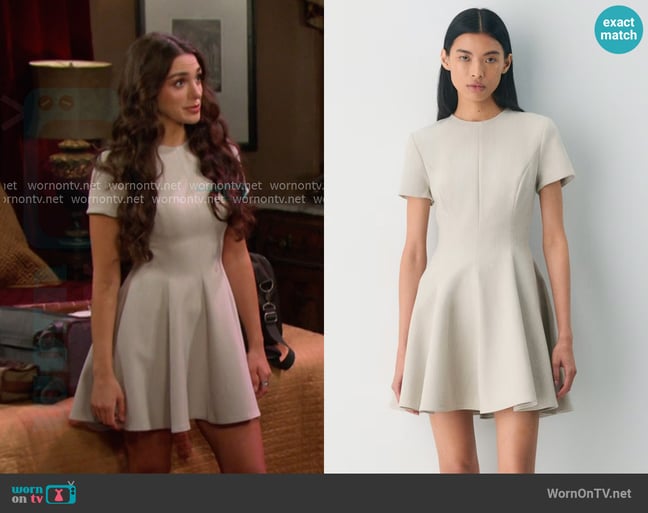 Aritzia Bowery Dress worn by Sydney DiMera (Sydney Malakeh) on Days of our Lives