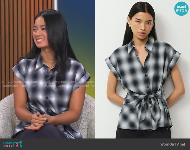 Alexandra Eala's Babaton at Aritzia top