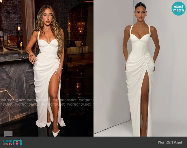 Babyboo Elara Maxi Dress worn by Ariana Biermann on Next Gen NYC