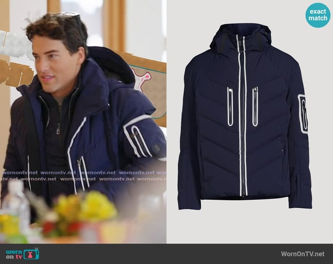 Bogner Felian-D Down Ski Jacket worn by Brooks Marks on Next Gen NYC Bogner Felian-D Down Ski Jacket worn by Brooks Marks on Next Gen NYC