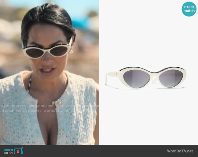 Ashley's Chanel sunglasses