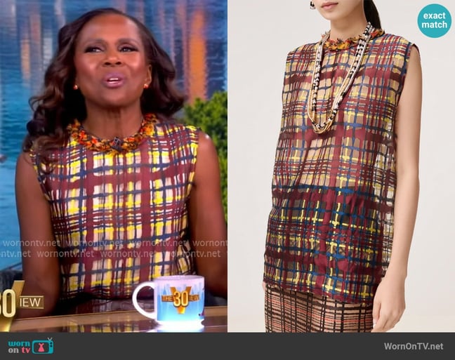 Chanel Spring Summer 2026 Collection worn by Deborah Roberts on The View