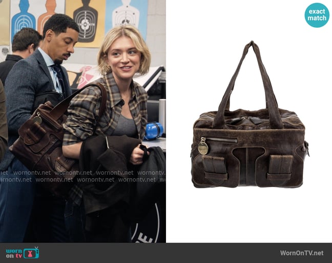 Chloe Saskia Leather Shoulder Bag worn by Mare Pritti (Chelsea Frei) on The Paper Chloe Saskia Leather Shoulder Bag worn by Mare Pritti (Chelsea Frei) on The Paper