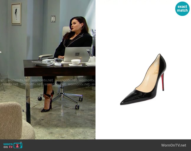 Katie's Christian Louboutin shoes Katie's Christian Louboutin shoes