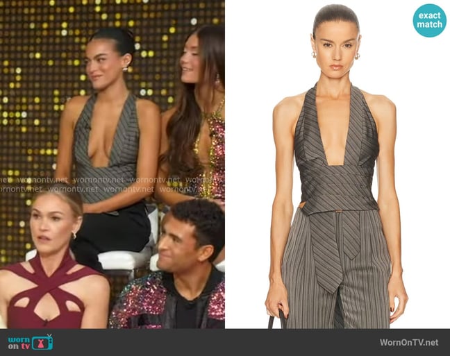 Sarah Jane's Christopher Esber top Sarah Jane's Christopher Esber top