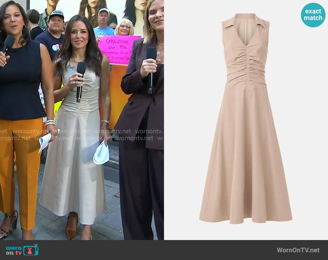 Cinq a Sept Kilda Dress worn by Kaylee Hartung on Today