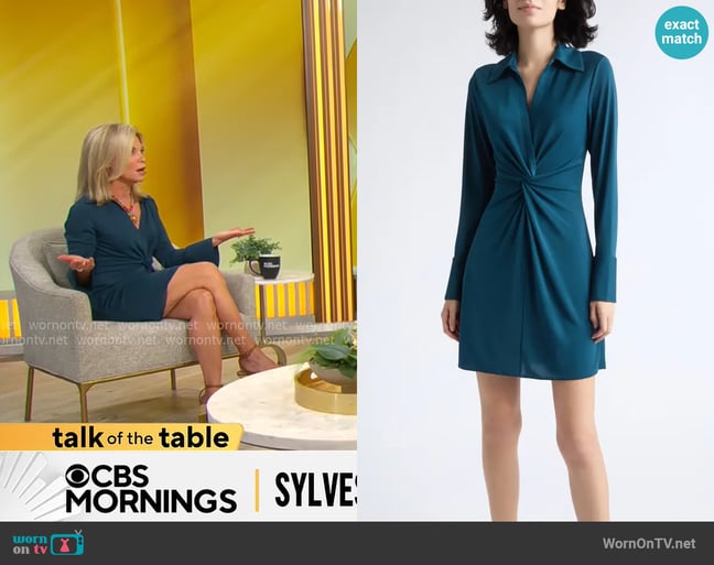 Tracy Smith's Cinq a Sept dress Tracy Smith's Cinq a Sept dress