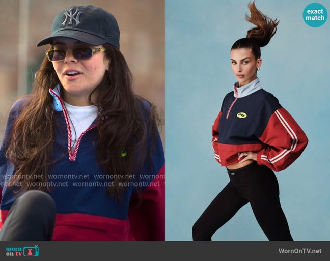 DB Sport Track Jacket worn by Sally Carden on Earle Meets World