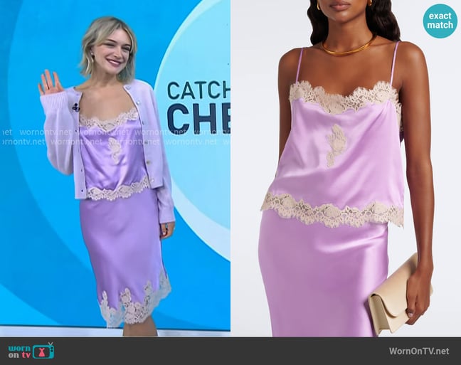 Chelsea Frei's Doen camisole Chelsea Frei's Doen camisole
