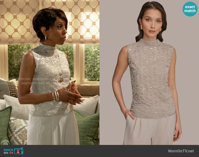 Sharon's Donna Karan top Sharon's Donna Karan top