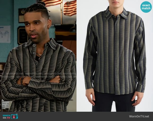 Izaiah's Emporio Armani shirt Izaiah's Emporio Armani shirt