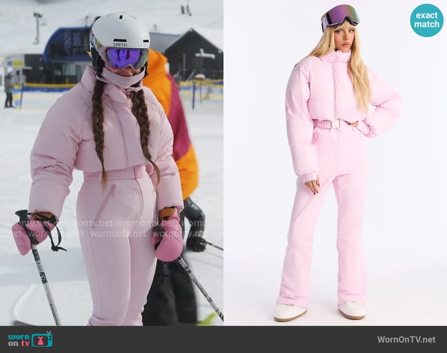 Fashion Nova Snow Play Ski Jumpsuit worn by Ariana Biermann on Next Gen NYC Fashion Nova Snow Play Ski Jumpsuit worn by Ariana Biermann on Next Gen NYC