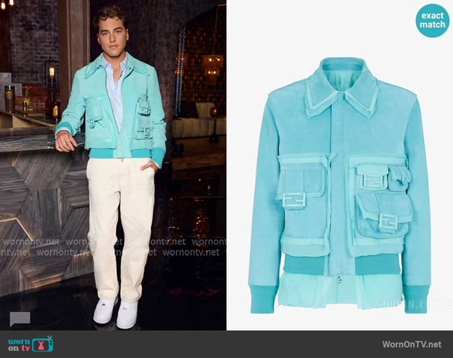 Fendi 2022 Spring Summer Collection worn by Brooks Marks on Next Gen NYC