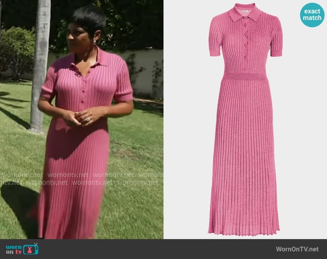Tamron's Gabriela Hearst dress Tamron's Gabriela Hearst dress