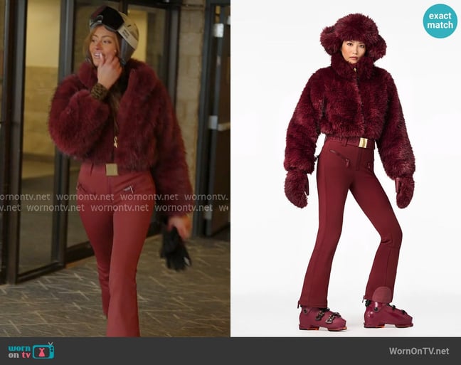 Goldbergh Celessa Ski Suit worn by Emira D’Spain on Next Gen NYC Goldbergh Celessa Ski Suit worn by Emira D’Spain on Next Gen NYC