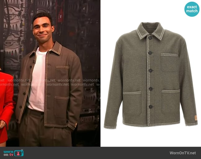 Austin Scott's Golden Goose jacket Austin Scott's Golden Goose jacket