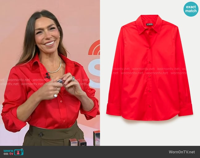 Melissa's J. Crew top