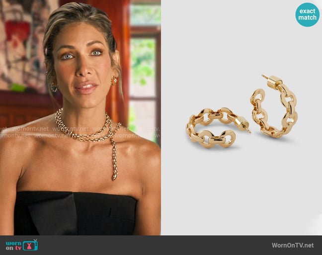 Erin's Jennifer Fisher earrings