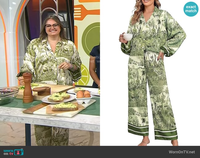 Krissy Downey's Jusfitsu at Amazon pajama set Krissy Downey's Jusfitsu at Amazon pajama set