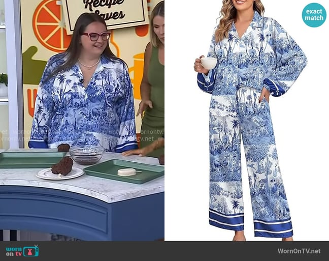 Krissy Downey's Jusfitsu pajama set
