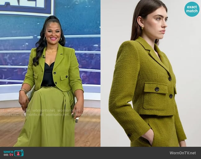 Laila Ali's Karen Millen jacket Laila Ali's Karen Millen jacket