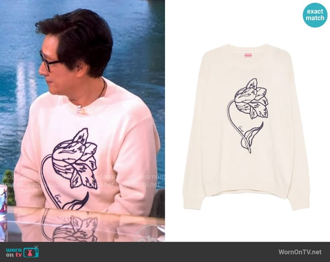Ke Huy Quan's Kenzo sweater
