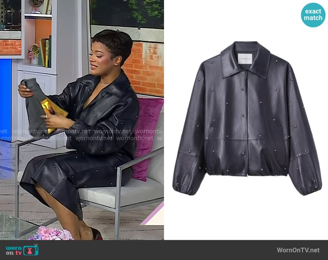 Maleah Joi Moon's Lafayette 148 New York jacket Maleah Joi Moon's Lafayette 148 New York jacket