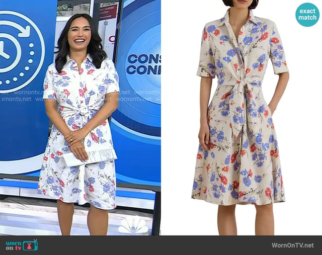 Emilie's Lauren Ralph Lauren dress