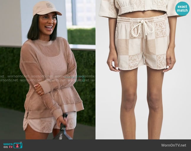 Jessel's Loewe x Paula's Ibiza shorts Jessel's Loewe x Paula's Ibiza shorts