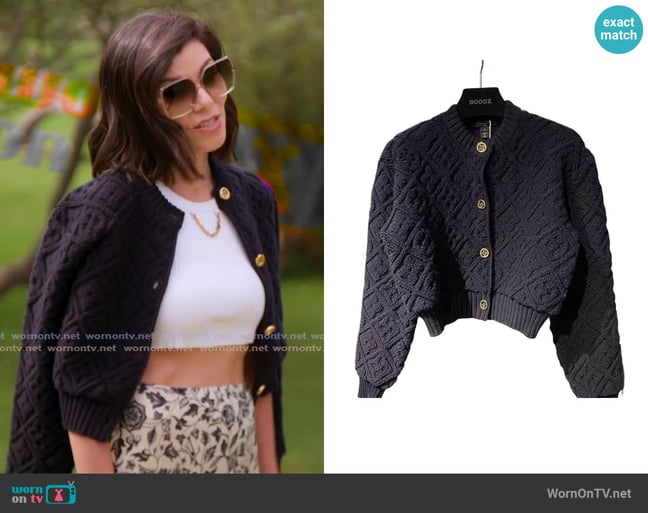 Heather's Louis Vuitton sweater