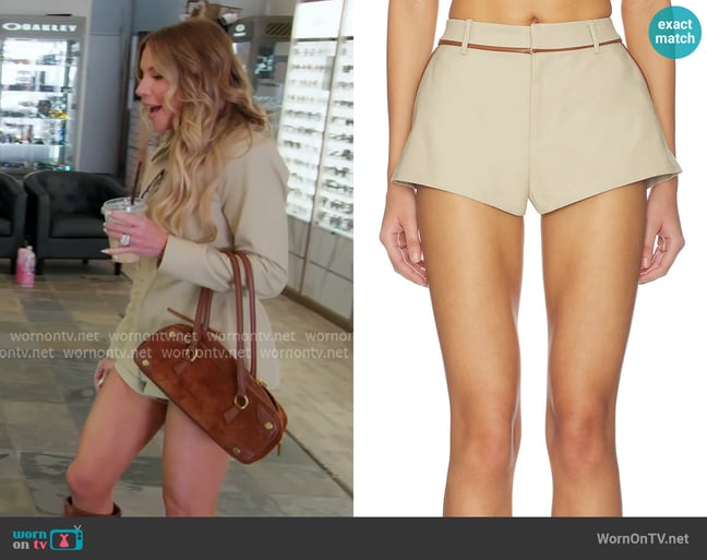 Lovers + Friends Catharina Short worn by Jennifer Pedranti on The Real Housewives of Orange County