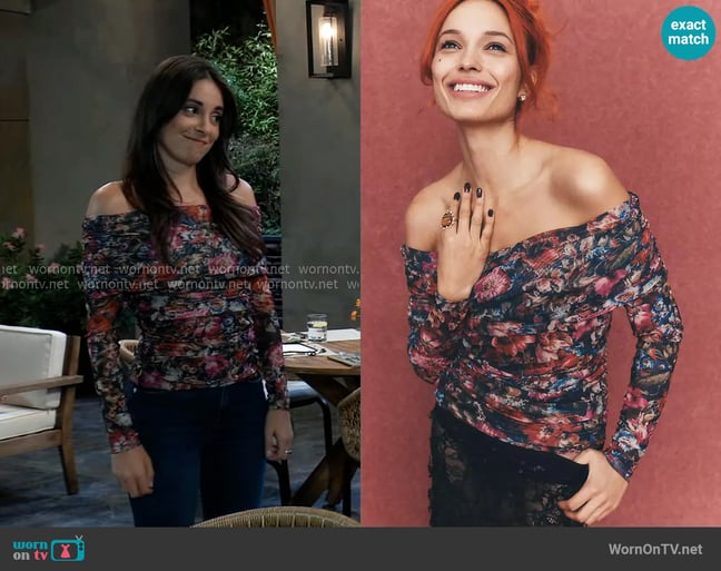 Molly's Maeve top Molly's Maeve top