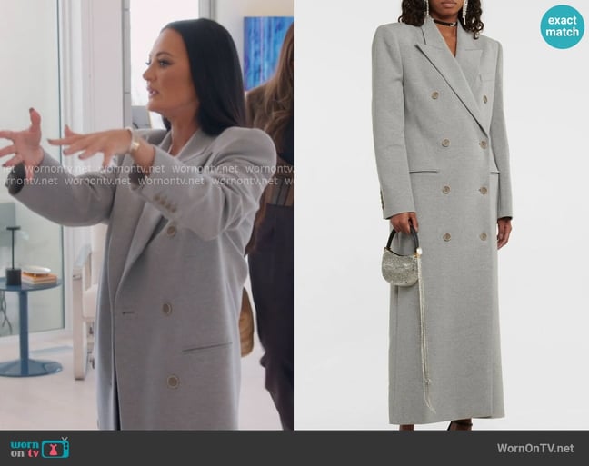 Lisa's Magda Butrym coat Lisa's Magda Butrym coat