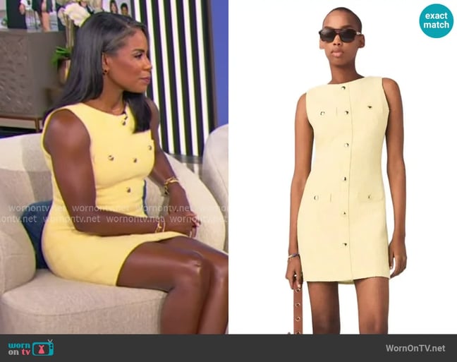Jessica Shepherd's Maje dress Jessica Shepherd's Maje dress