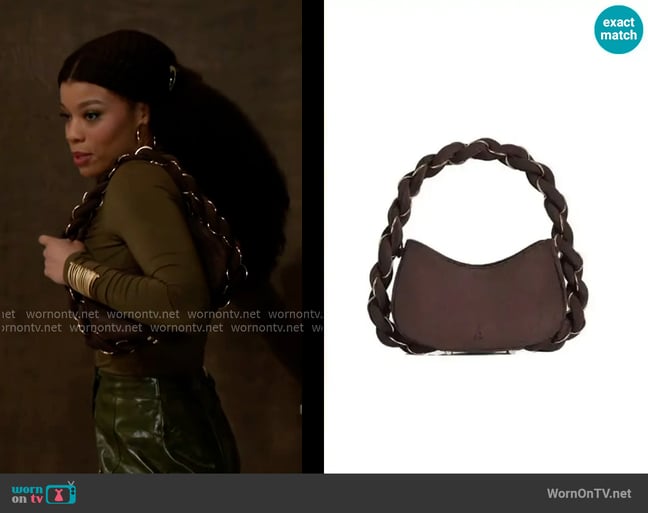 Maniere de Voir Somme in Brown worn by Eva Thomas (Ambyr Michelle) on Beyond the Gates Maniere de Voir Somme in Brown worn by Eva Thomas (Ambyr Michelle) on Beyond the Gates