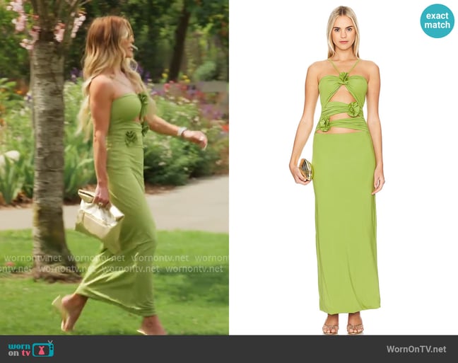 Maygel Coronel Veranera Dress worn by Jennifer Pedranti on The Real Housewives of Orange County Maygel Coronel Veranera Dress worn by Jennifer Pedranti on The Real Housewives of Orange County