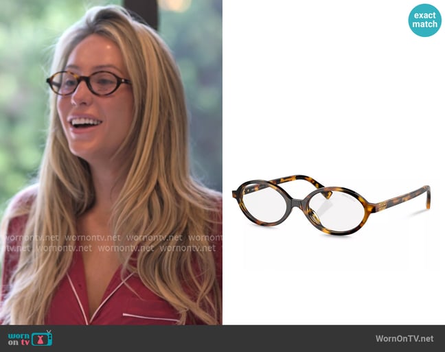 Alix's Miu Miu glasses