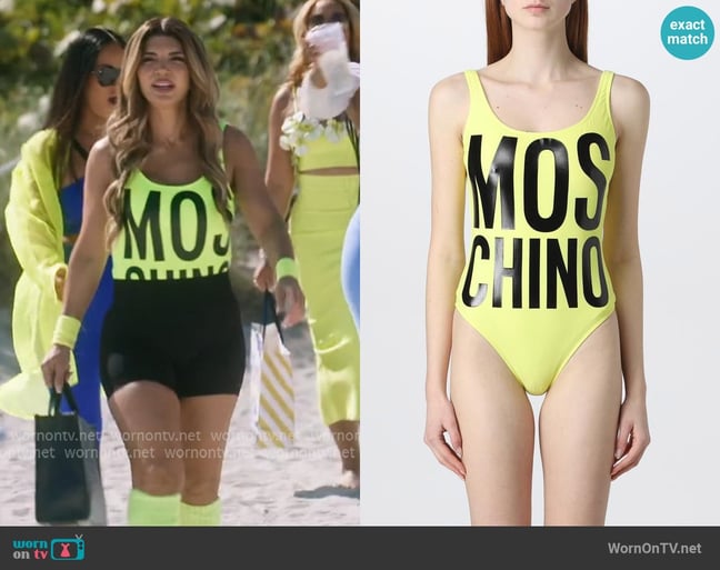 Moschino Swim Swimsuit woman Moschino Underwear worn by Teresa Giudice on The Real Housewives Ultimate Girls Trip Moschino Swim Swimsuit woman Moschino Underwear worn by Teresa Giudice on The Real Housewives Ultimate Girls Trip
