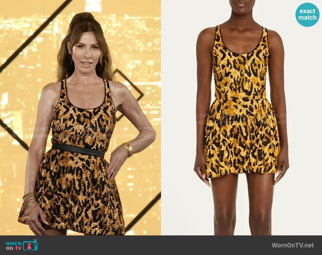 Carole's Naeem Khan dress