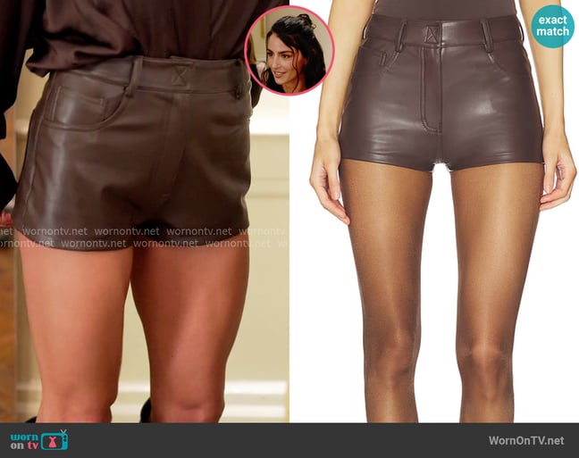 Erika's Norma Kamali shorts Erika's Norma Kamali shorts