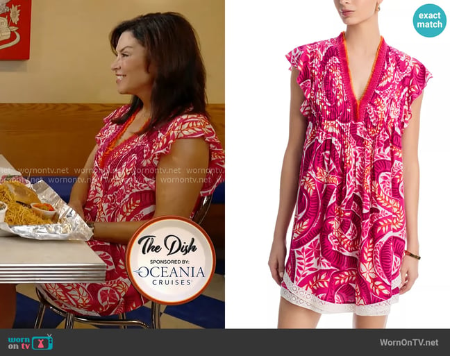 Meg Oliver's Poupette St Barth dress