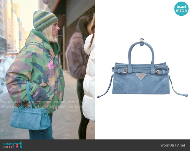 Prada Double-handle shoulder bag worn by Miranda McWhorter on The Secret Lives of Mormon Wives Prada Double-handle shoulder bag worn by Miranda McWhorter on The Secret Lives of Mormon Wives