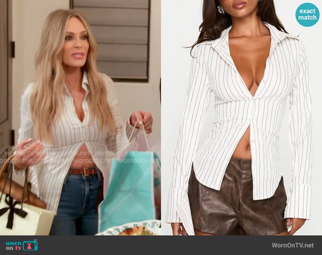 Tamra's Princess Polly top