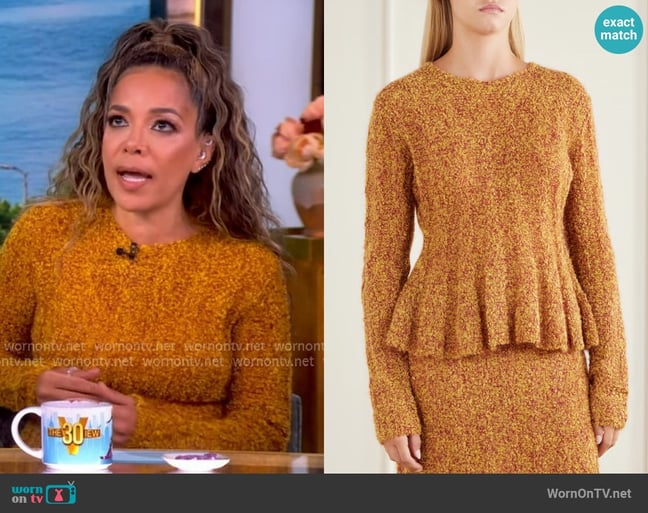 Sunny's Proenza Schouler sweater