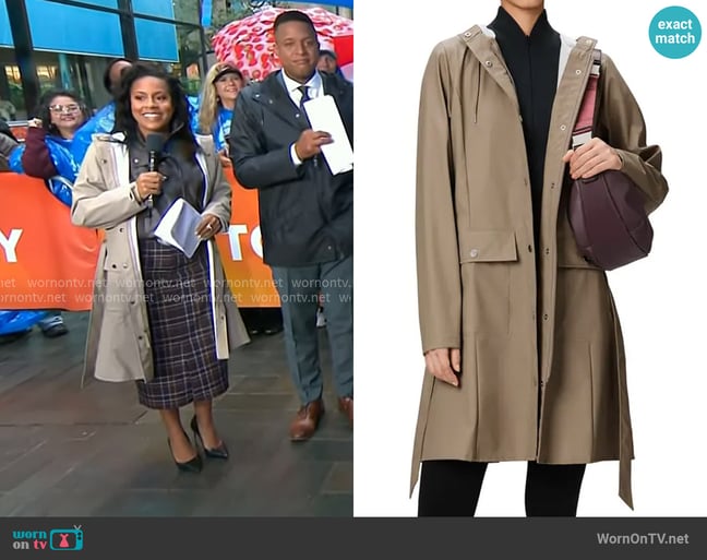 Sheinelle's Rains coat Sheinelle's Rains coat