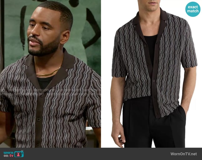 Andre's Reiss shirt