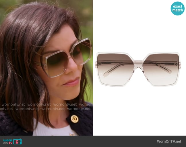 Heather's Saint Laurent sunglasses