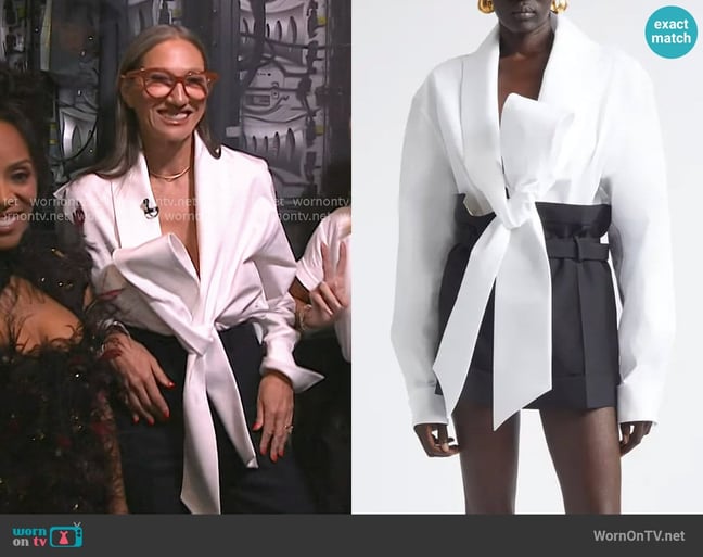 Jenna Lyons's Saint Laurent top Jenna Lyons's Saint Laurent top
