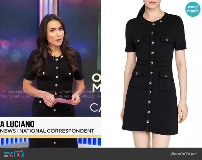 Lilia Luciano's Sandro dress Lilia Luciano's Sandro dress